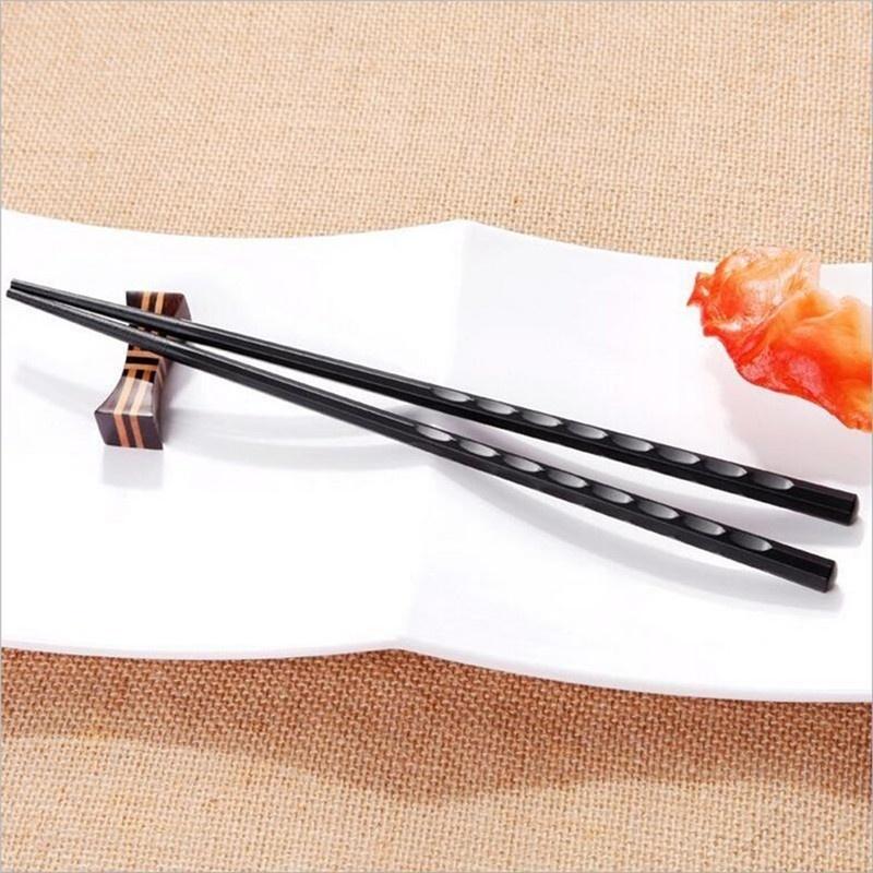 Изображение товара: 1 пара японских палочек для еды Нескользящие прочные палочки для суши многоразовая посуда подарки