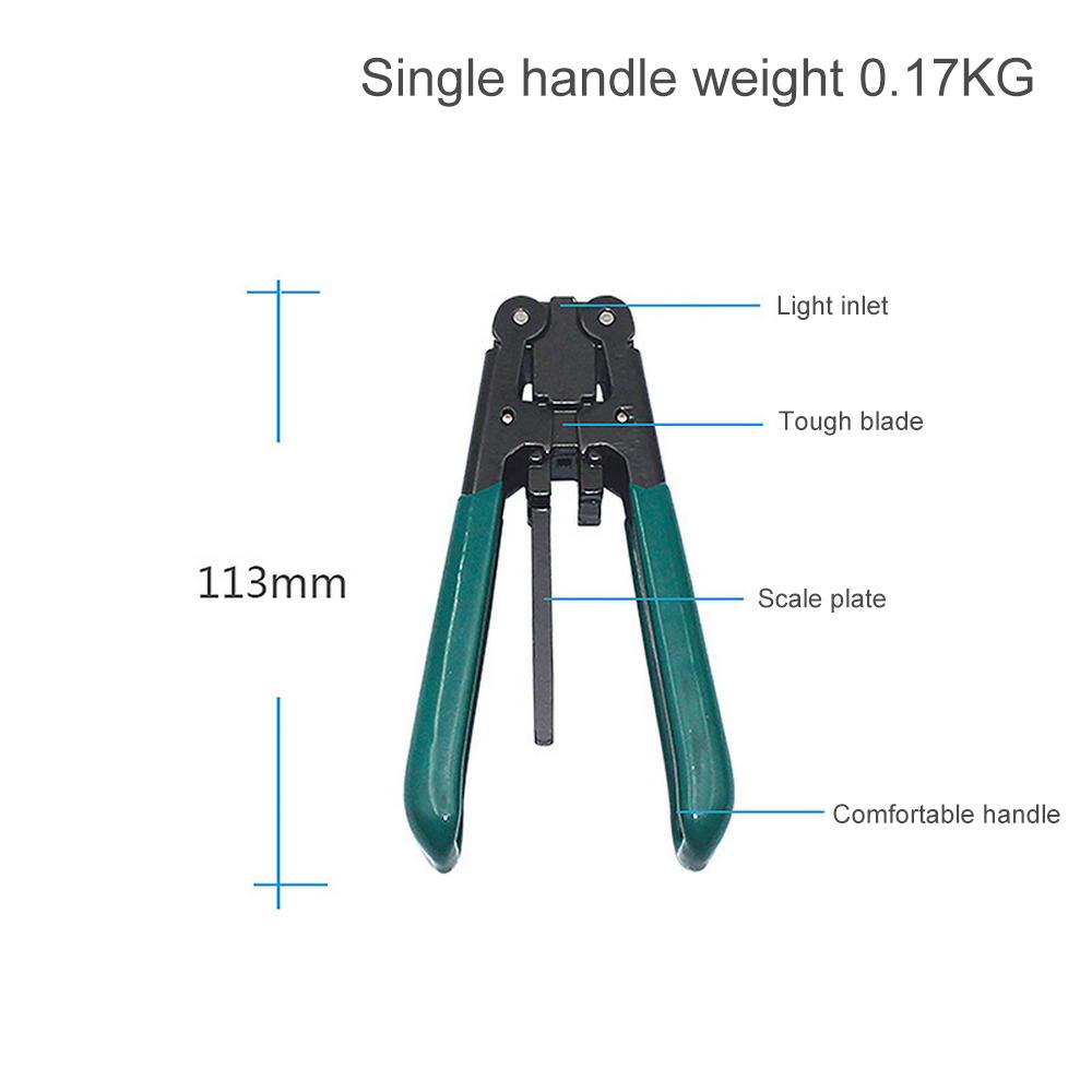 Изображение товара: Fiber Optic FTTH Splice Tool Kit FC-6S Cable Cutting Knife Cold Contact Dedicated Metal Fiber Cutter Cleaver Power Meter