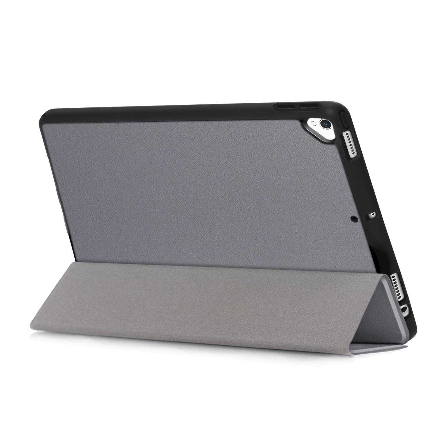 Изображение товара: Чехол для iPad 8 8-го поколения с держателем-карандашом, TPU кожаный чехол для смарт-планшета для iPad 7-го поколения 10,2, 2019, 2020