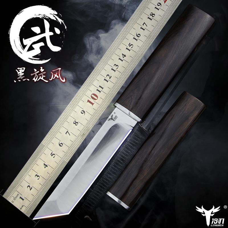 Изображение товара: Японский зеркальный нож из стали LENGREN D2, 58 дюймов, 60HRC, вакуумная термообработка, острый походный охотничий нож (в стиле самурая)