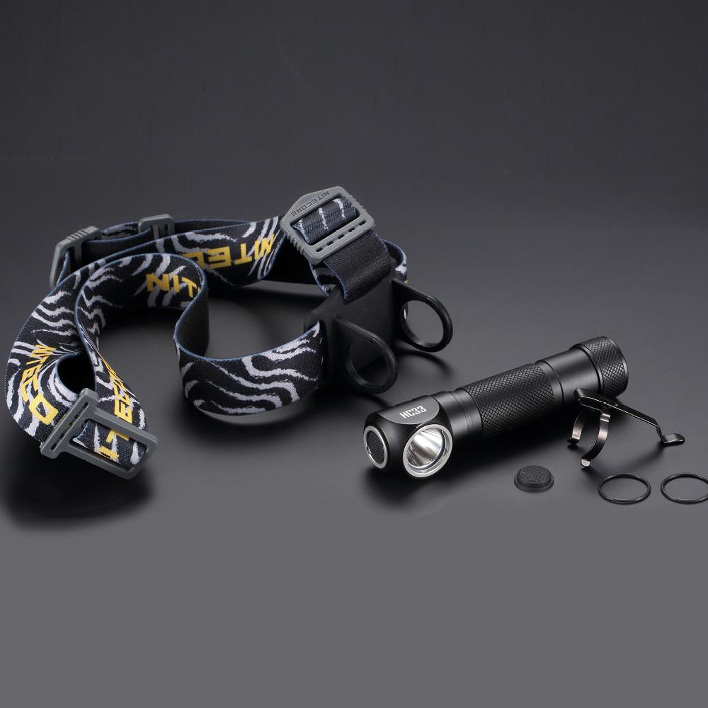 Изображение товара: Nitecore 1800 люмен фары HC33 + 18650 зарядка через USB Порты и разъёмы Батарея Водонепроницаемый головной светильник Открытый Отдых Охота Поиск путешествия