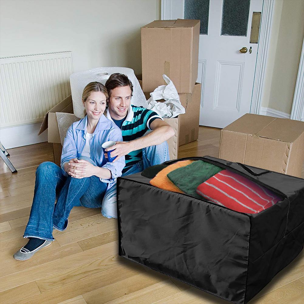 Изображение товара: Сумка из ткани Оксфорд 210D для мебели для патио, подушек на сиденье, сумка для хранения, водонепроницаемая сумка, Рождественская квадратная сумка для хранения