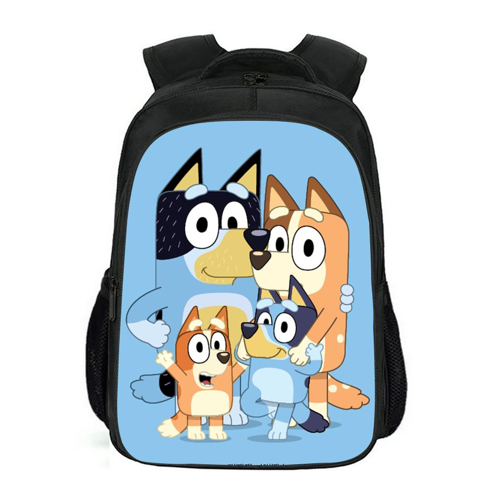 Изображение товара: Многослойный Рюкзак Kawaii Bluey, детский рюкзак с принтом, школьная сумка, Мультяшные Детские рюкзаки для начальной школы