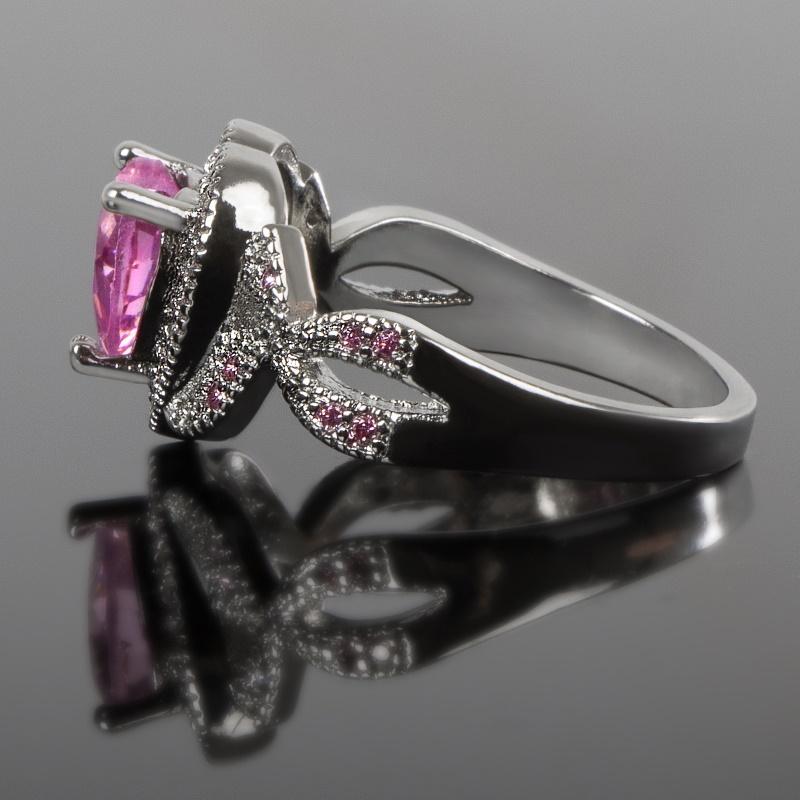 Изображение товара: Роскошное кольцо Jellystory из стерлингового серебра 925 пробы, очаровательное кольцо с розовым цирконием в форме сердца, ювелирные изделия из драгоценных камней для женщин, для свадьбы и помолвки
