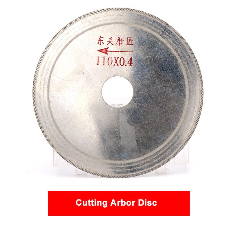 Изображение товара: Ультратонкий алмазный диск для циркулярной пилы, режущий диск, нефритовые диски для агата, драгоценные камни из стекла