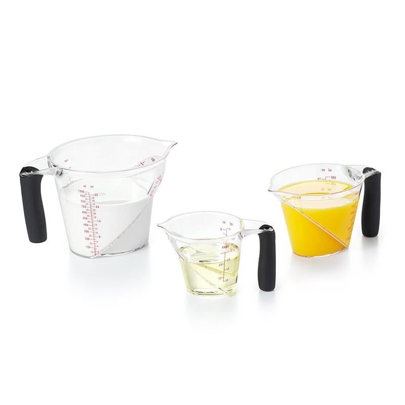 Изображение товара: 250 мл кухонный стакан для выпечки Zona Pellucida весы чашки PS измерительная чашка для выпечки жидкая приправа сок мерная чашка