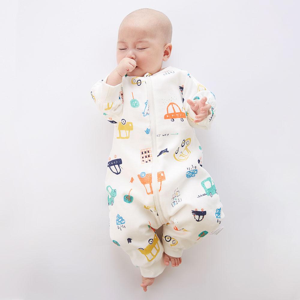 Изображение товара: Спальный мешок для новорожденных, сменный марлевый спальный мешок со съемными рукавами, Детские спальные мешки с мультяшным принтом