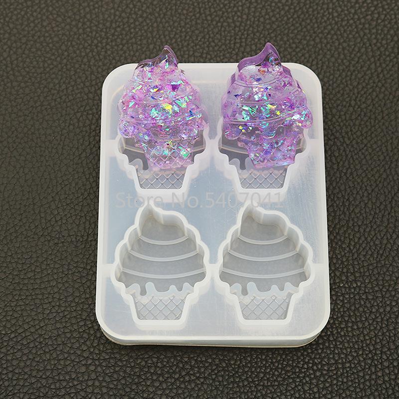 Изображение товара: Силиконовые формы для изготовления ювелирных изделий в форме кубиков мороженого