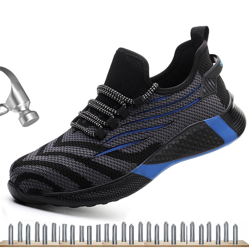 Изображение товара: Мужская защитная обувь, со стальным носком, с защитой от ударов, прокалывания, 2020