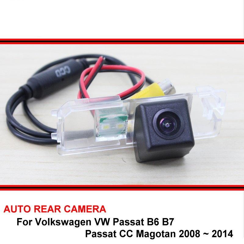 Изображение товара: Для Volkswagen Passat B6 B7 Passat CC Magotan 08 ~ 14 SONY HD Автомобильная реверсивная парковочная камера заднего вида ночное видение