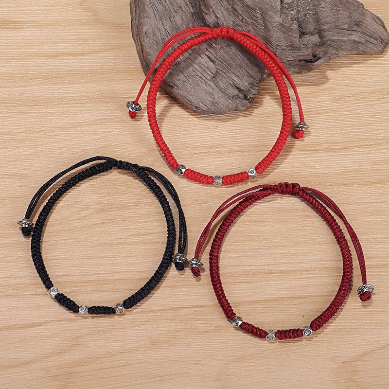 Изображение товара: Браслет ручной работы, тибетский буддийский искусственный браслет, соответствующие браслеты для лучших друзей