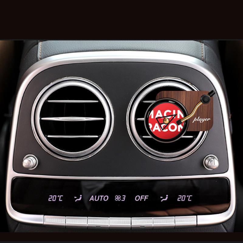 Изображение товара: Освежитель воздуха для автомобиля, освежитель воздуха для стайлинга автомобиля, записывающий проигрыватель, освежитель воздуха для автомобиля, аксессуары для интерьера