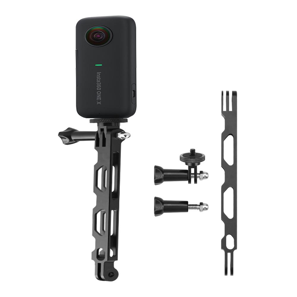 Изображение товара: Aluminium Extend Selfie Stick Metal Pole Mount for GoPro 9 Hero 8 7 6 5 Max Session Sjcam Yi OSMO Action Sports Camera Accessory