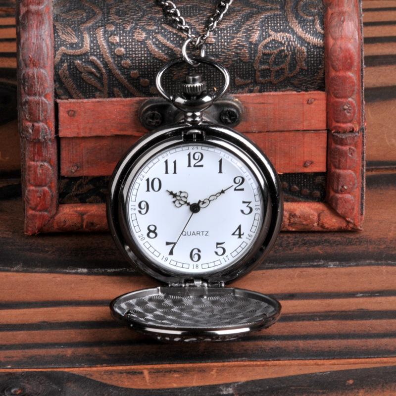Изображение товара: Карманные часы с индийским узором, большие кварцевые карманные часы в винтажном стиле, 8881