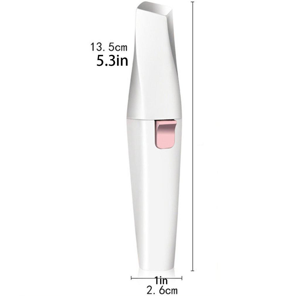 Изображение товара: Два в одном маленький электрический триммер для бритья бровей Удобная моющая Бритва для лица мини-депилятор