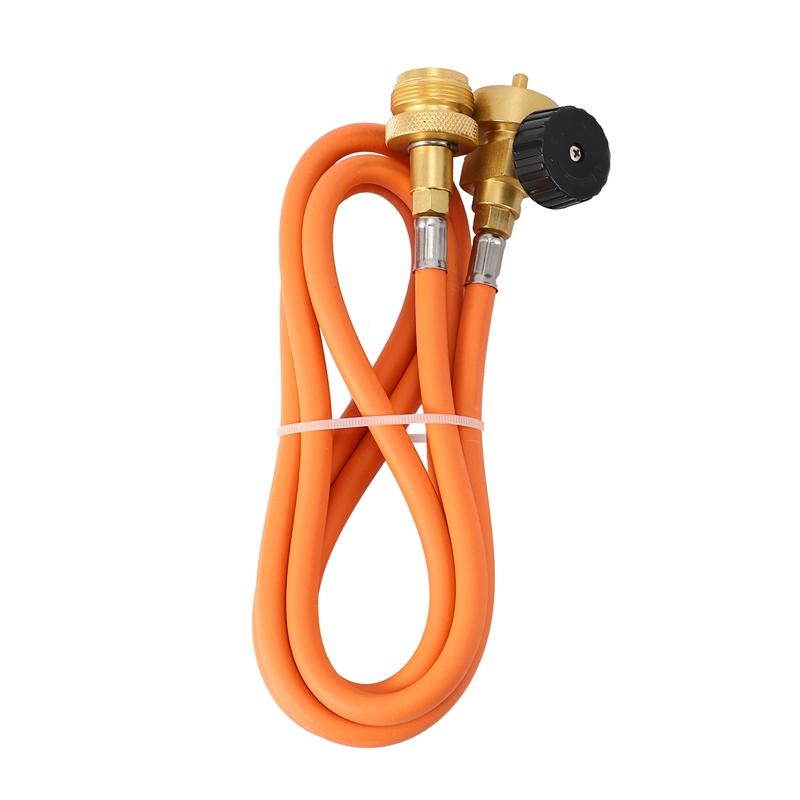 Изображение товара: Шланг для горячей сварки CGA600 1,5 м (5 футов), шланг и крюк для ремня для удлинителя горелка для МАПП газа горелки