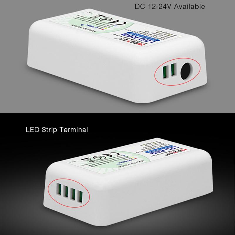 Изображение товара: Контроллер светодиодной ленты Miboxer FUT020, FUT021, FUT022, FUT025, FUT027, FUT028, 2,4 ГГц, сенсорный, RGB, RGBW, двойной, белый, одноцветный светодиодный диммер