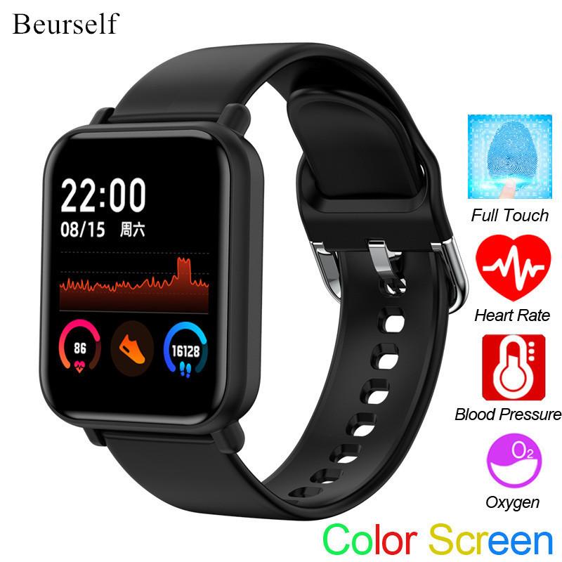 Изображение товара: Full Touch Smart Watch R7 Men Heart Rate Fitness Tracker Bracelet Women Blood Pressure Call Message Clock Activity Sports Band