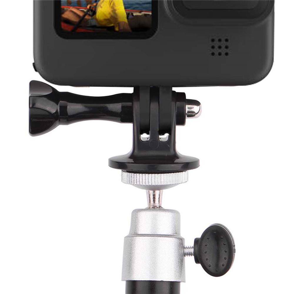 Изображение товара: Прочный металлический держатель для руля велосипеда мотоцикла с адаптером быстросъемный зажим для камеры Gopro Hero9 аксессуары