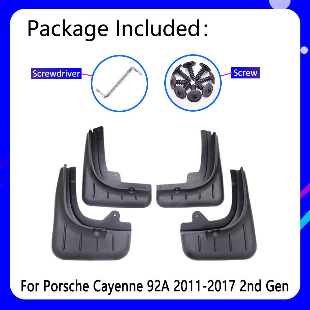 Изображение товара: Крылья для Porsche Cayenne 92A 2011 ~ 2017 2012 2013 2014 2015 2016 автомобильные аксессуары крыло Авто запасные части
