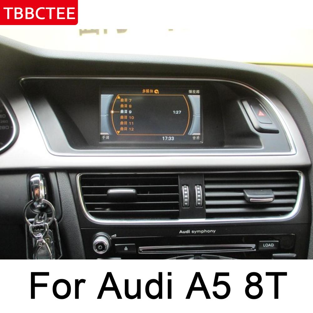 Изображение товара: Автомобильный мультимедийный плеер, для Audi A5 8T 8F, 2008 ~ 2016 MMI, Android, поддержка 4G, 3G, Wi-Fi, радио, стерео, навигация, навигационная карта, GPS, BT, HD