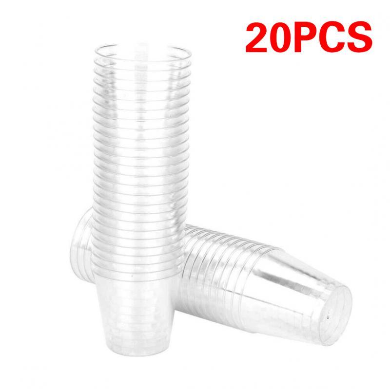 Изображение товара: 20 шт., 30 мл, экологически чистые пластиковые одноразовые чашки-шутеры