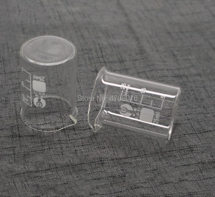 Изображение товара: 200 мл 12 шт./компл. Pyrex Beaker боросиликатное стекло лабораторная стеклянная посуда химическая мерная чашка плоское дно для научно-тестов