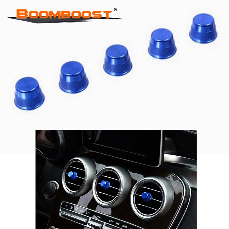 Изображение товара: 5 шт., колпачки для кнопки вентиляционного отверстия автомобиля B/enz C Class W205 2015 GLC Class X205 2016