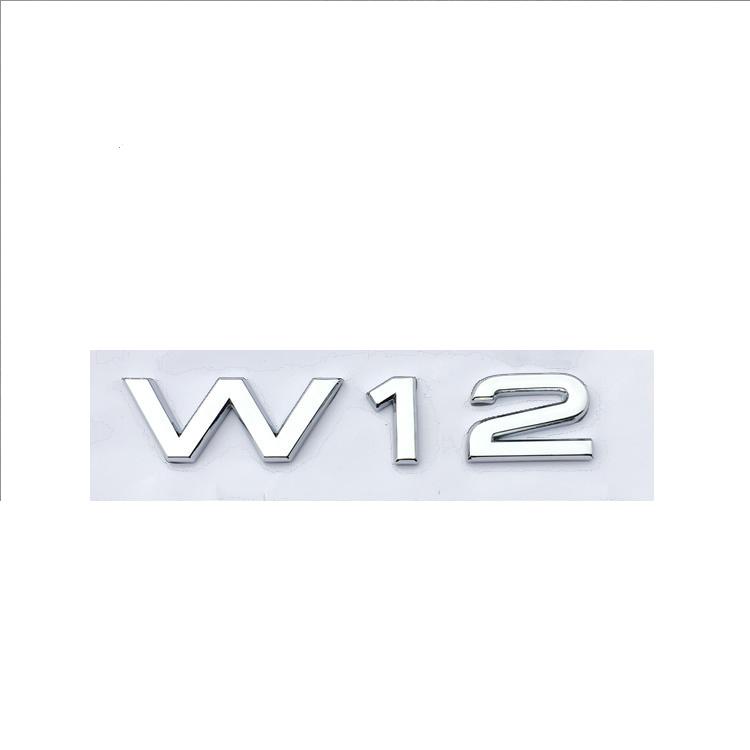 Изображение товара: Автомобильная наклейка JDM s V6T V8T W12 с буквенным номером эмблема автостайлинг брызговик боковой задний багажник значок логотип наклейка для Audi TT RS7 SQ5 A8L