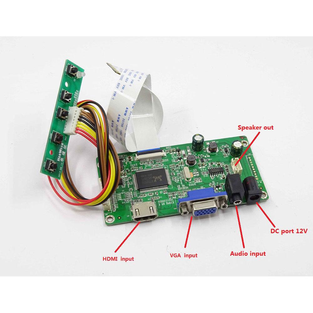 Изображение товара: Для B140HAN01.0 комплект платы контроллера экрана VGA LCD EDP 14 