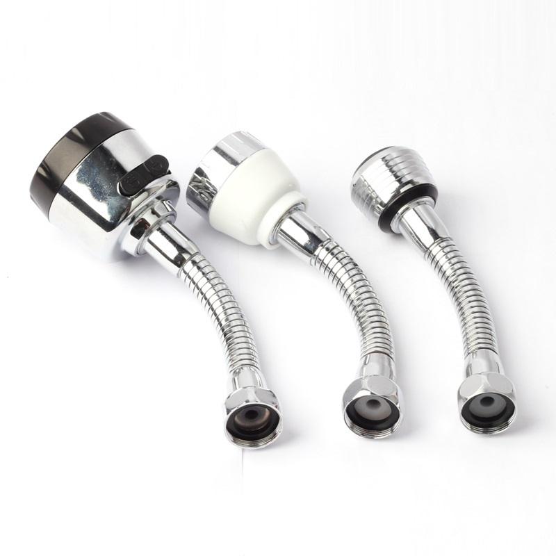 Изображение товара: M22 Kitchen Faucet Tap Extension Pipe Connectors Stainless Steel Universal Directions Tube Faucet Shower Nozzle Water Fittings