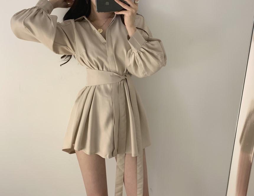 Изображение товара: ZAWFL корейский шик элегантная градиентная рубашка Женская мода отложной воротник блузки с длинным рукавом Женские топы 2021 Harajuku кимоно