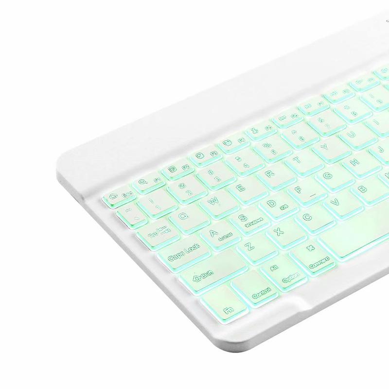 Изображение товара: Чехол из искусственной кожи со светодиодной подсветкой, съемная клавиатура для Huawei Mediapad M5 10,8, защитный чехол на магните планшета + стилус