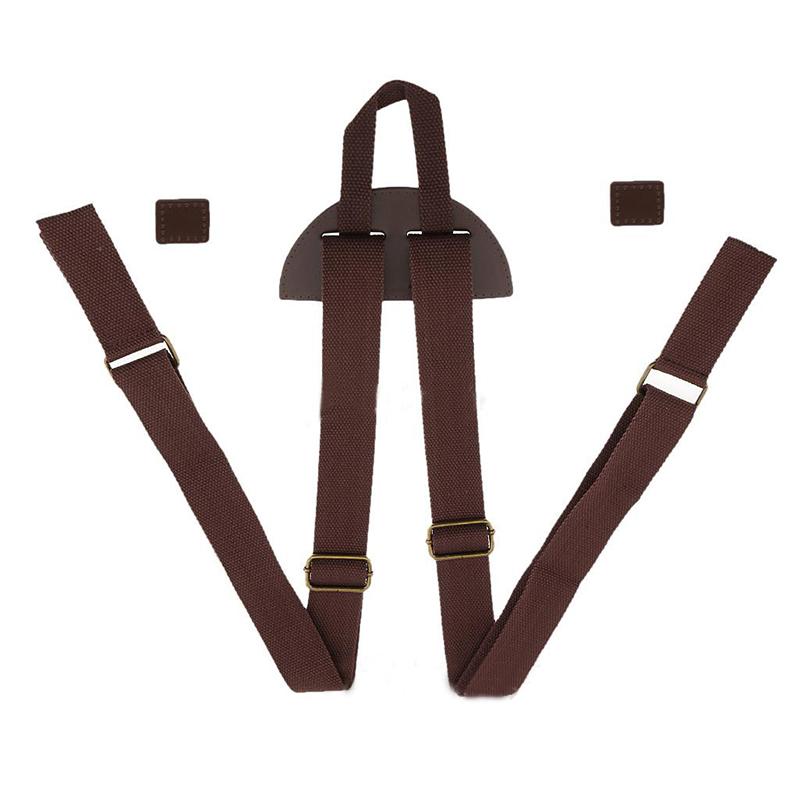 Изображение товара: Replacement Shoulder Belts Canvas Backpack Straps Bag Diy Accessories Parts Rucksack Bag Strap Band Adjustable Kz0339