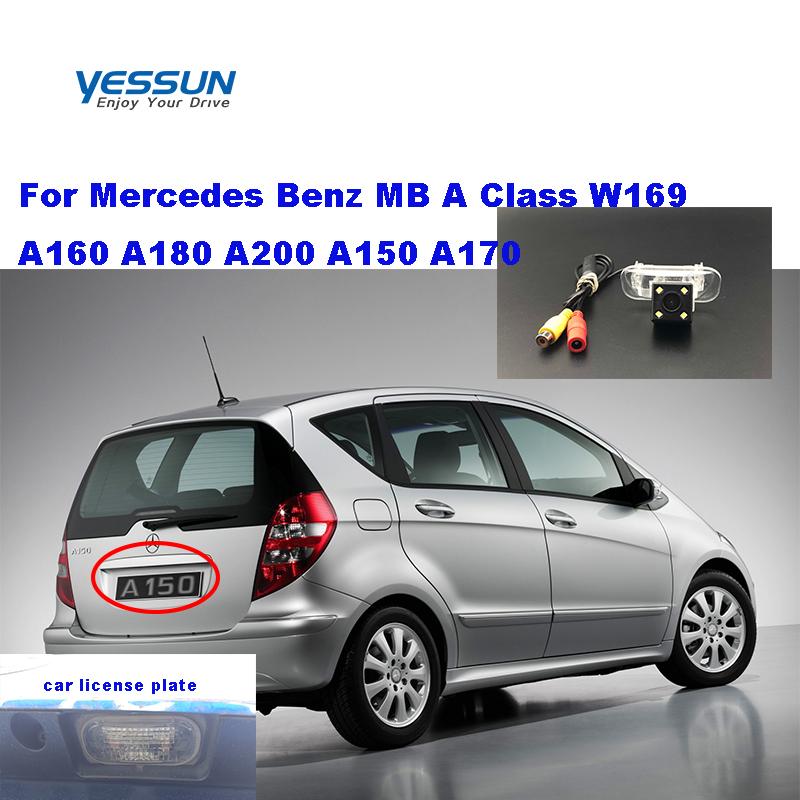 Изображение товара: Yessun HD CCD ночное видение Автомобильная камера заднего вида для Mercedes Benz MB A Class W169 A160 A180 A200 A150 OEM; Камера для автомобиля камера