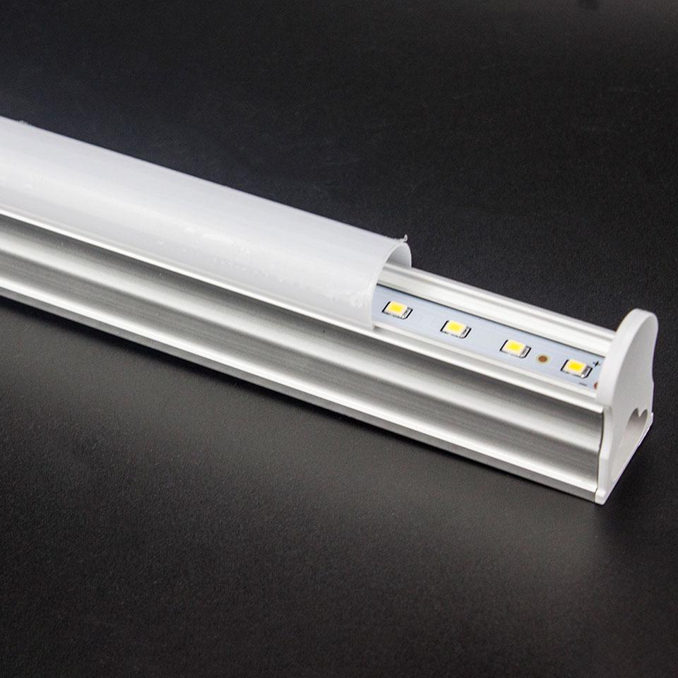 Изображение товара: Светодиодный ная интегрисветильник лампа T5 s AC200V-240V, пластиковая Люминесцентная светильник трубка из ПВХ, 29 см, 57 см, 6 Вт, 10 Вт, светодиодная настенная лампа теплого/холодного белого света