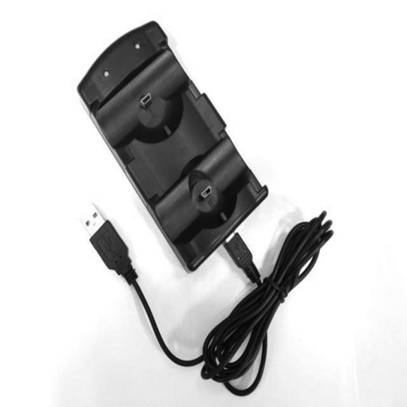 Изображение товара: Двойная зарядная станция USB, зарядная док-станция для PS3, контроллер движения, Ручное Зарядное устройство с USB-портом