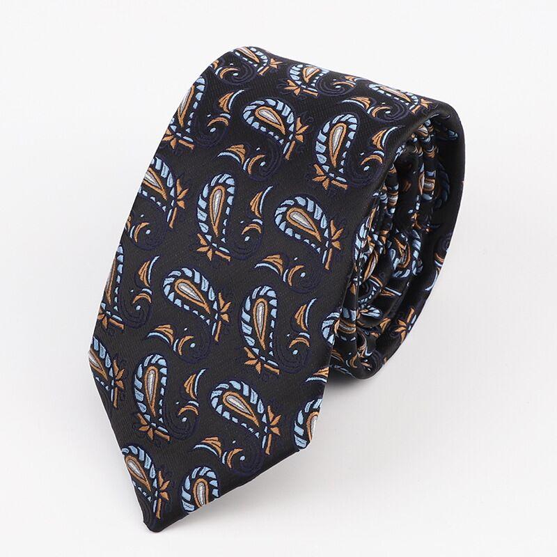 Изображение товара: Новинка 7 см Gravata Mens галстук роскошный мужской цветочный узорчатые Галстуки Hombre классический деловой Повседневный галстук для свадьбы