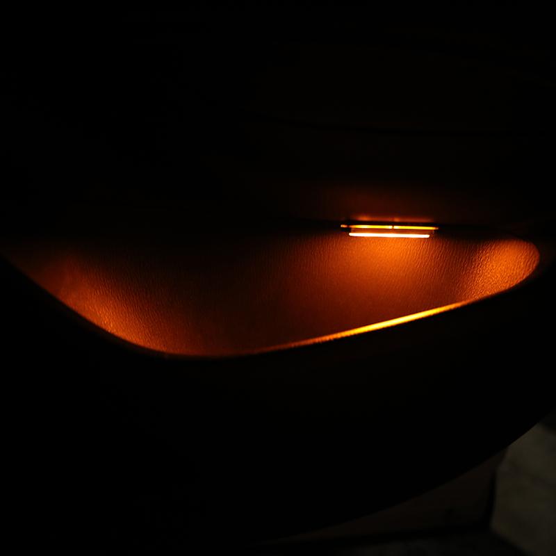 Изображение товара: 4 шт. для Mitsubishi ASX Pajero Lancer Outlander светодиодная внутренняя чаша светильник локотник внутренняя дверная ручка светильник поручня s