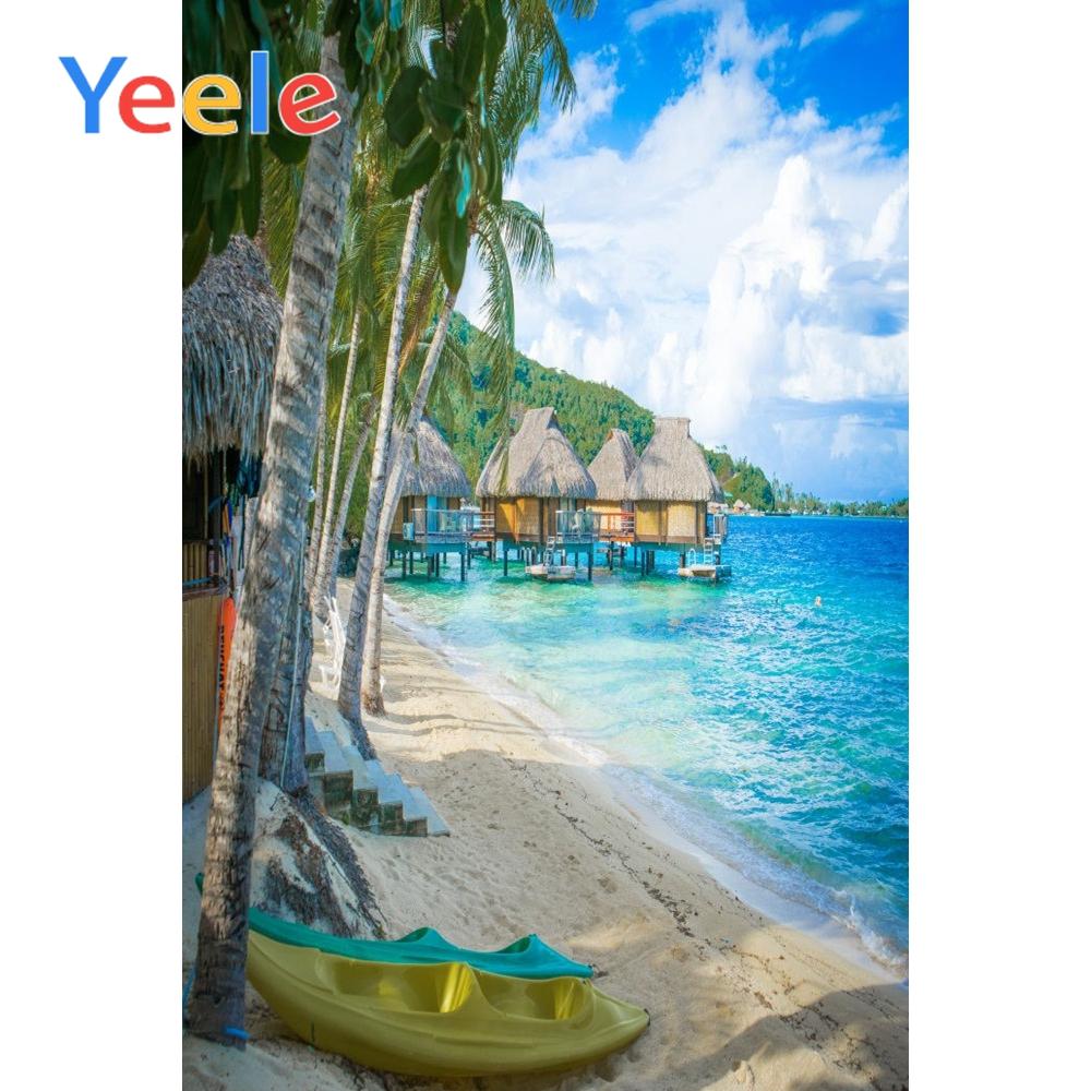 Изображение товара: Yeele тропический вид Приморский отдых Свадебный портретный фон для фотосъемки летний фотографический фон для фотостудии