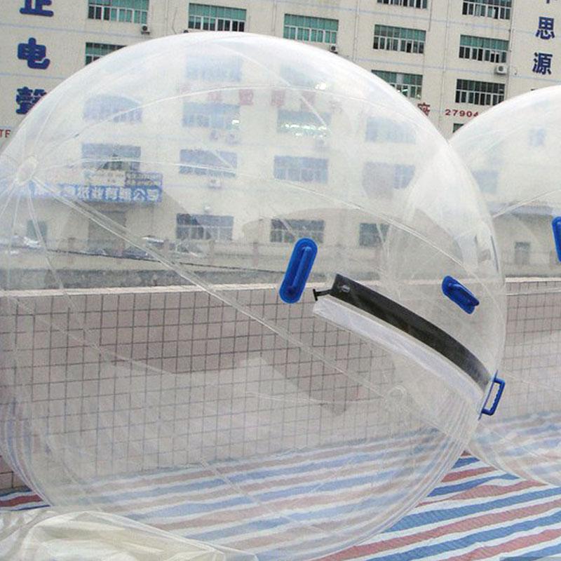 Изображение товара: Прозрачный надувной водный шар Зорб 1,5 м Диаметр надувной валик для плавания мяч/Зорб мяч ПВХ/ТПУ надувной водный шар продвижение