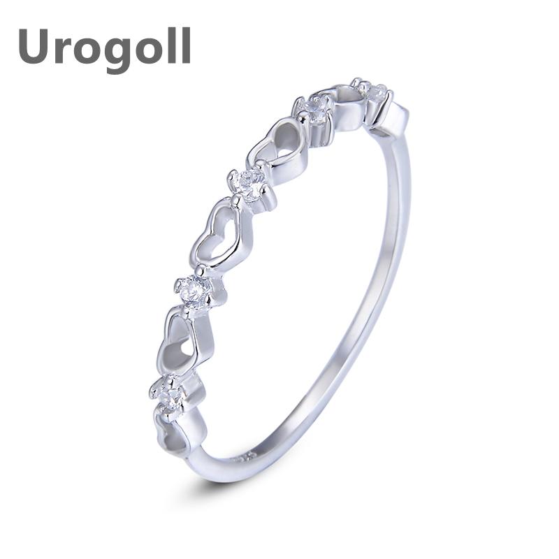 Изображение товара: Женское кольцо из серебра 925 пробы, с фианитом