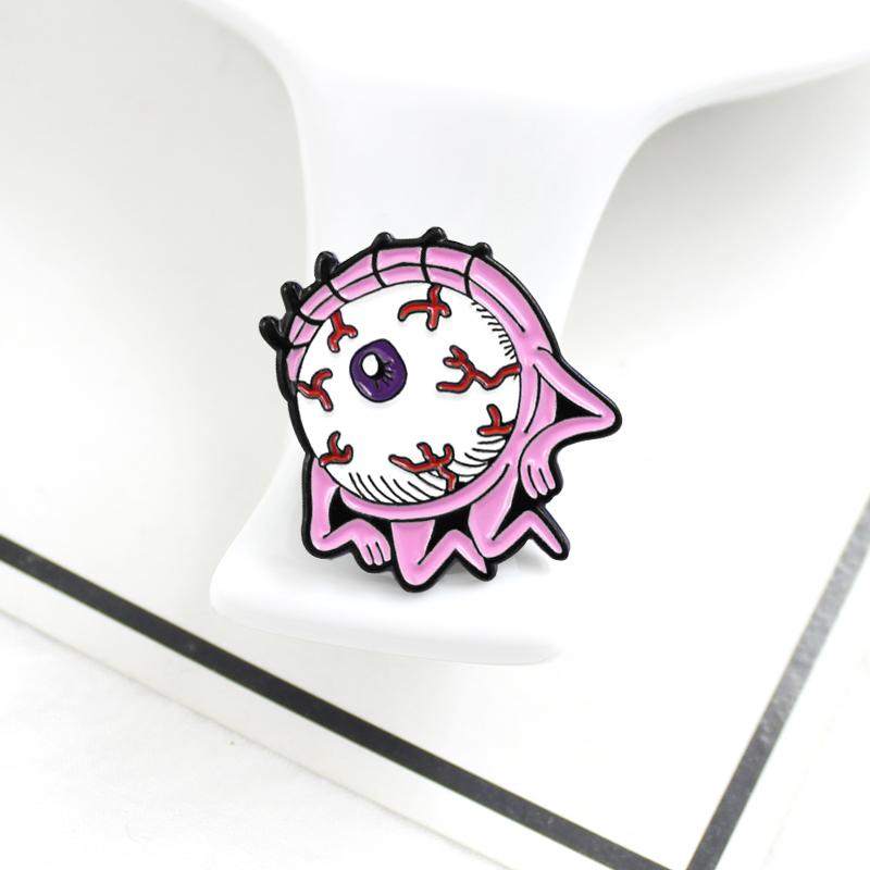 Изображение товара: Брошь на лацкан XEDZ, розовая металлическая эмалированная, с цветами, подарок значок брошь бижутерия