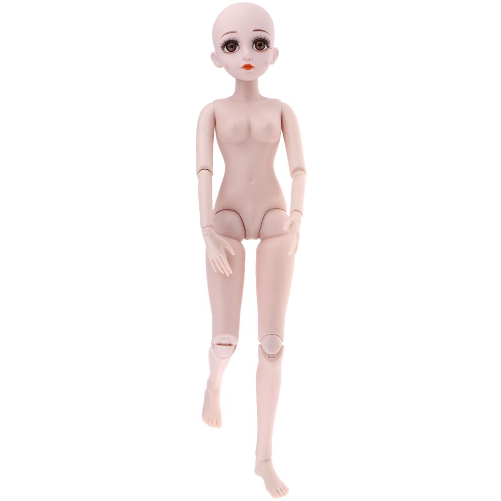 Изображение товара: 1:3 модный шарнирный шар, женская кукла, боди, макияж Awaking Head для 1/3 BJD куклы, сменный комплект, запасные части (без музыки)