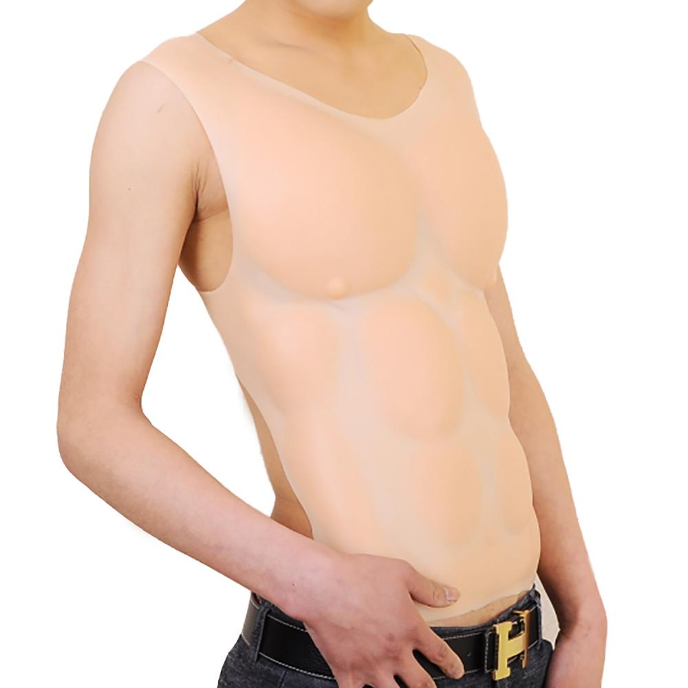 Изображение товара: 2100 г искусственная силиконовая имитация мышц живота моделирование мышц живота Формирователь тела мужское платье для косплея Хэллоуин Srong Man жидкий искусственный