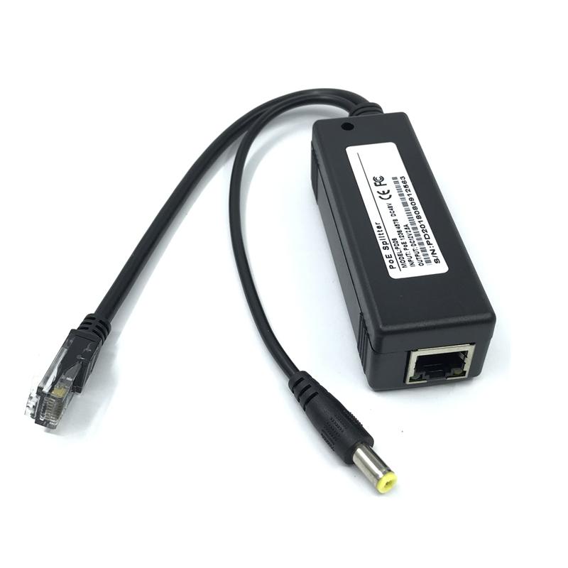 Изображение товара: 48V to Active Isolated PoE Splitter IEEE802.3af 12V2.5Adapter Injector poe splitter Connector Active 10/100MFor PoE IP Camera