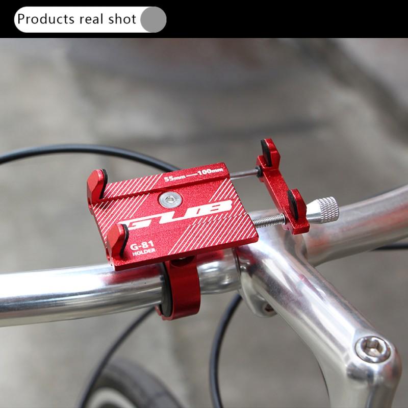 Изображение товара: GUB G-81 держатель для телефона из алюминиевого сплава складной велосипедный держатель телефона MTB дорожный велосипед Расширение для телефона 3,5-6,2 дюймов для Xiaomi