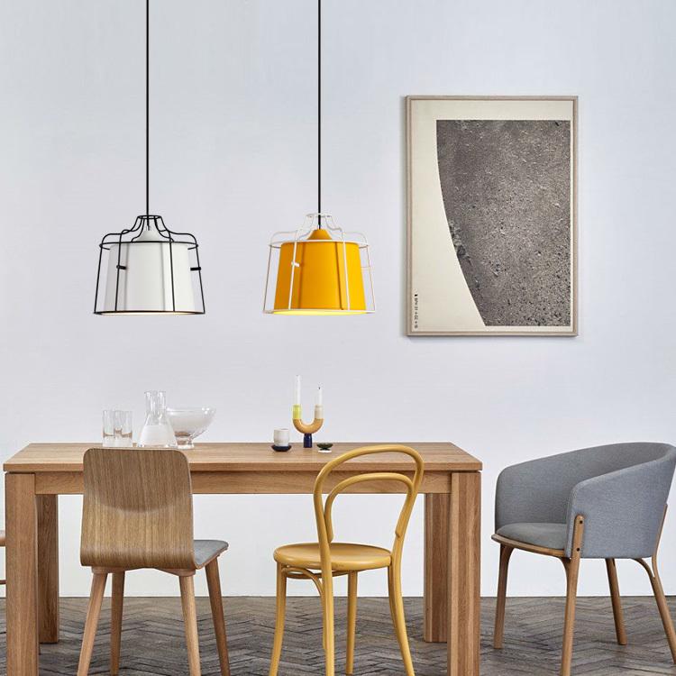 Изображение товара: Современный светодиодный подвесной светильник в скандинавском стиле, s E27, 220 В, 110 В, золотой, черный, внутреннее освещение, светильник, светодиодная Подвесная лампа, светильник для кухни и домашнего декора