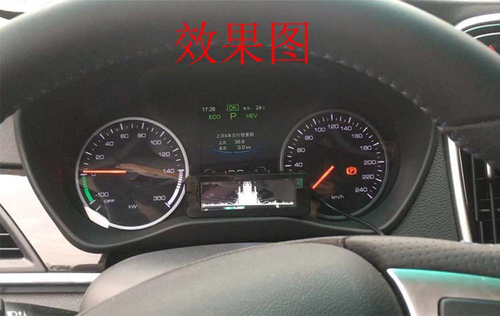 Изображение товара: Автомобильный усилитель с OLED-дисплеем, Автомобильный анализатор аудиоуровня, 3 дюйма, с УФ измерителем, clcok temp