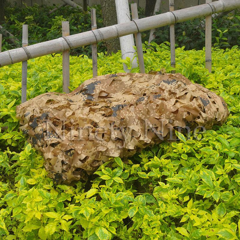 Изображение товара: Камуфляжная сетка, навес от солнца в стиле милитари для маскировки в лесу, 4x4 м до 4x6 м